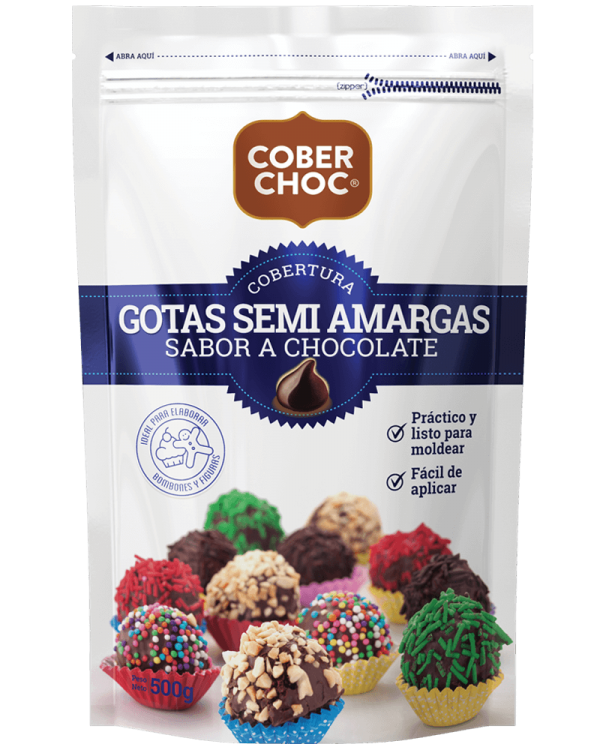 Chocolate Coberchoc Gotas Semi Amargas | La Fabril