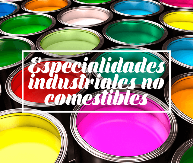 No comestibles